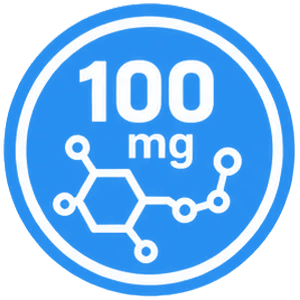 100mg caffeine per energy strip