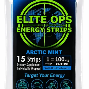Arctic Mint EliteOps energy strips 15-count TAC pack